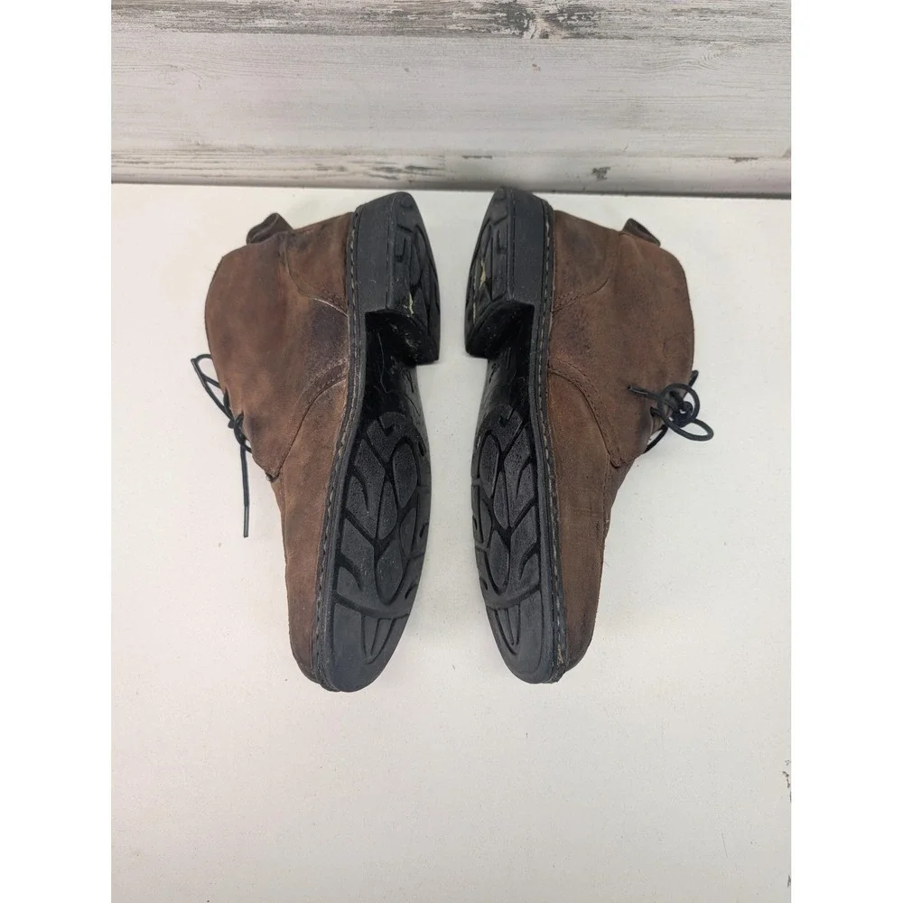 B.ø.c Boots Mens Size 12 Brown Leather Chukka Ankle‎ Casual Lace Up Comfort